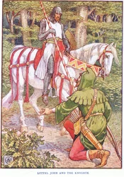 Little John and the Knight